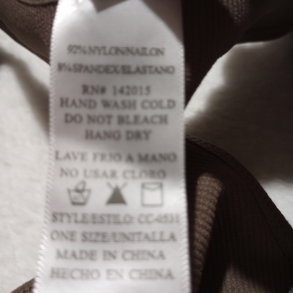 Tank Top Size:OS Coffee color - Picture 6 of 7